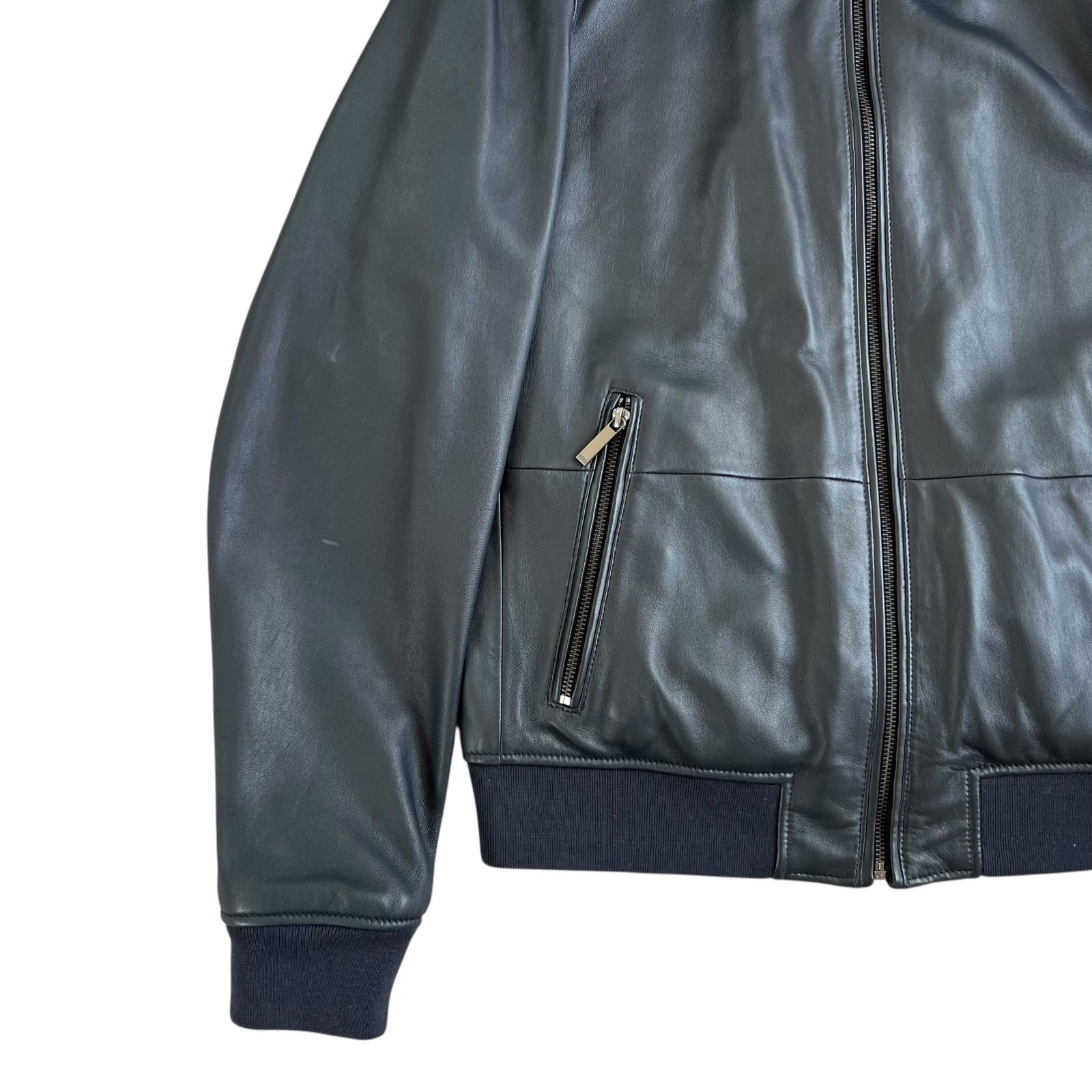 HUGO BOSS / ヒューゴボス ラムレザー リバーシブルジャケット