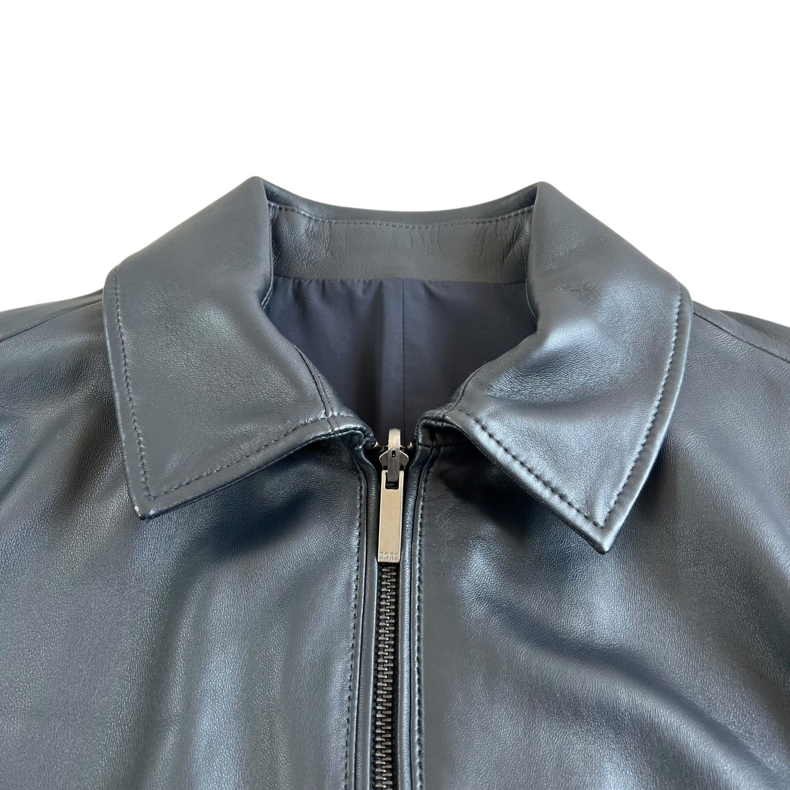 HUGO BOSS / ヒューゴボス ラムレザー リバーシブルジャケット