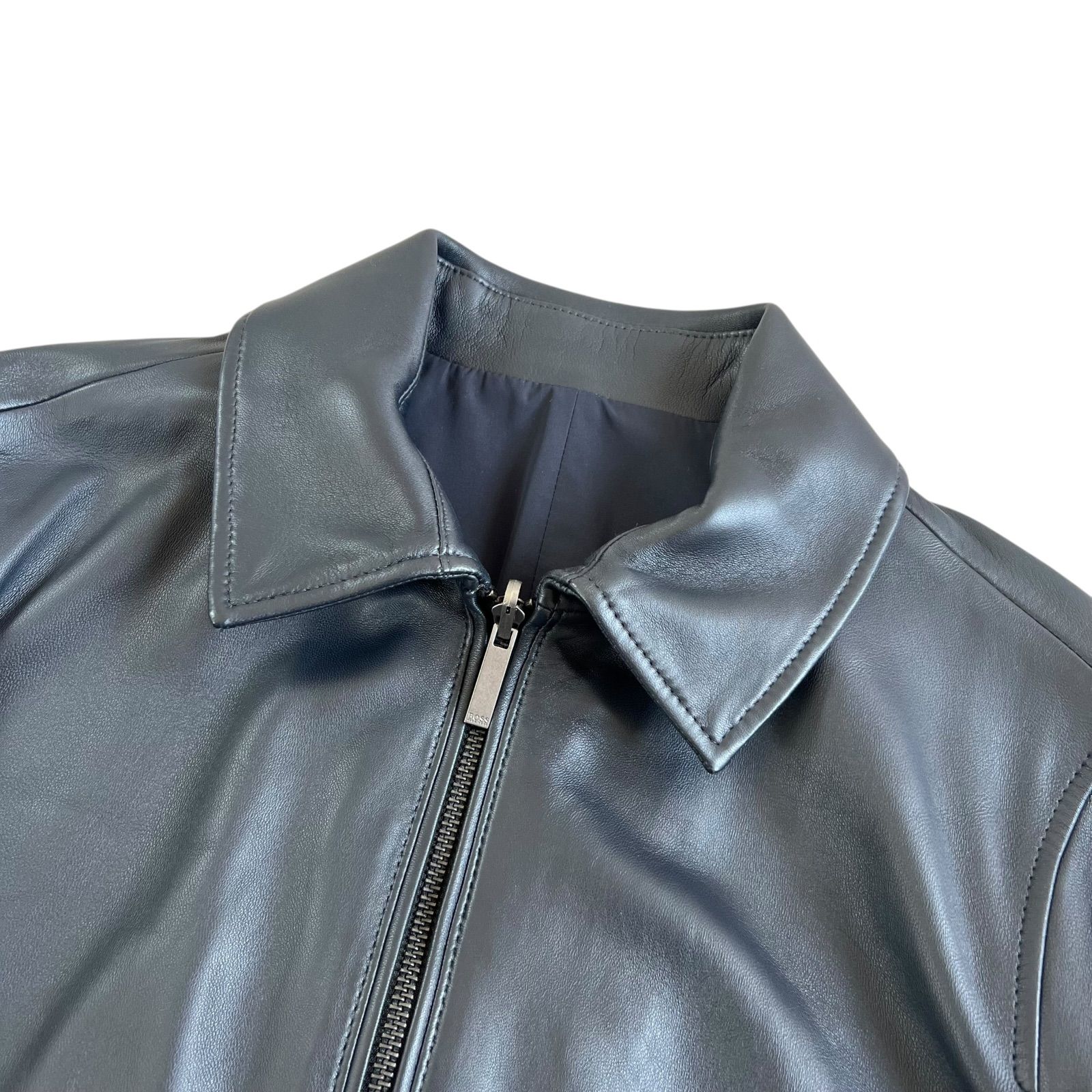 HUGO BOSS / ヒューゴボス ラムレザー リバーシブルジャケット