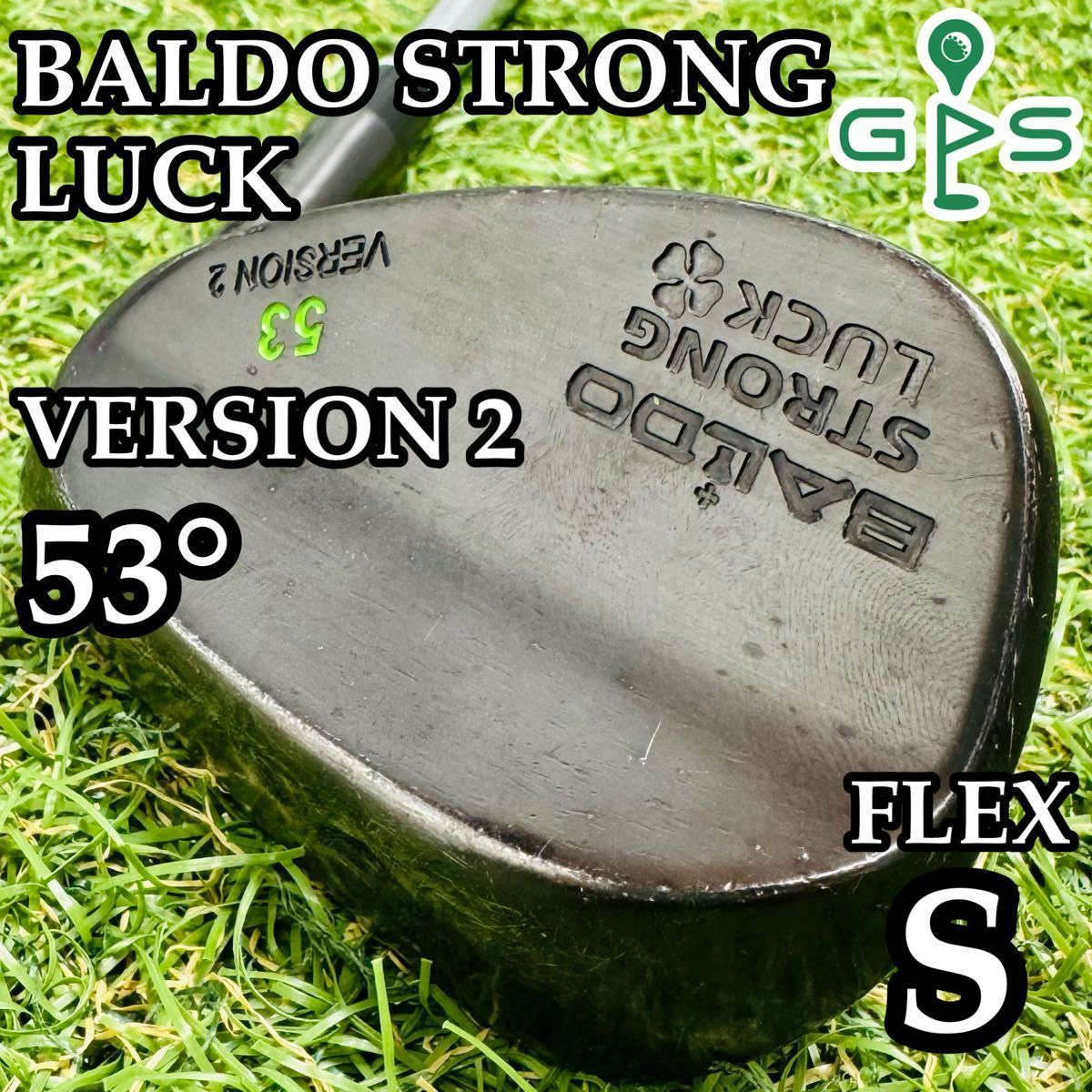 【良品】バルド ストロングラック バージョン2 53° ウェッジ スチール S 良品】バルド ストロングラック バージョン2 53° ウェッジ スチール S