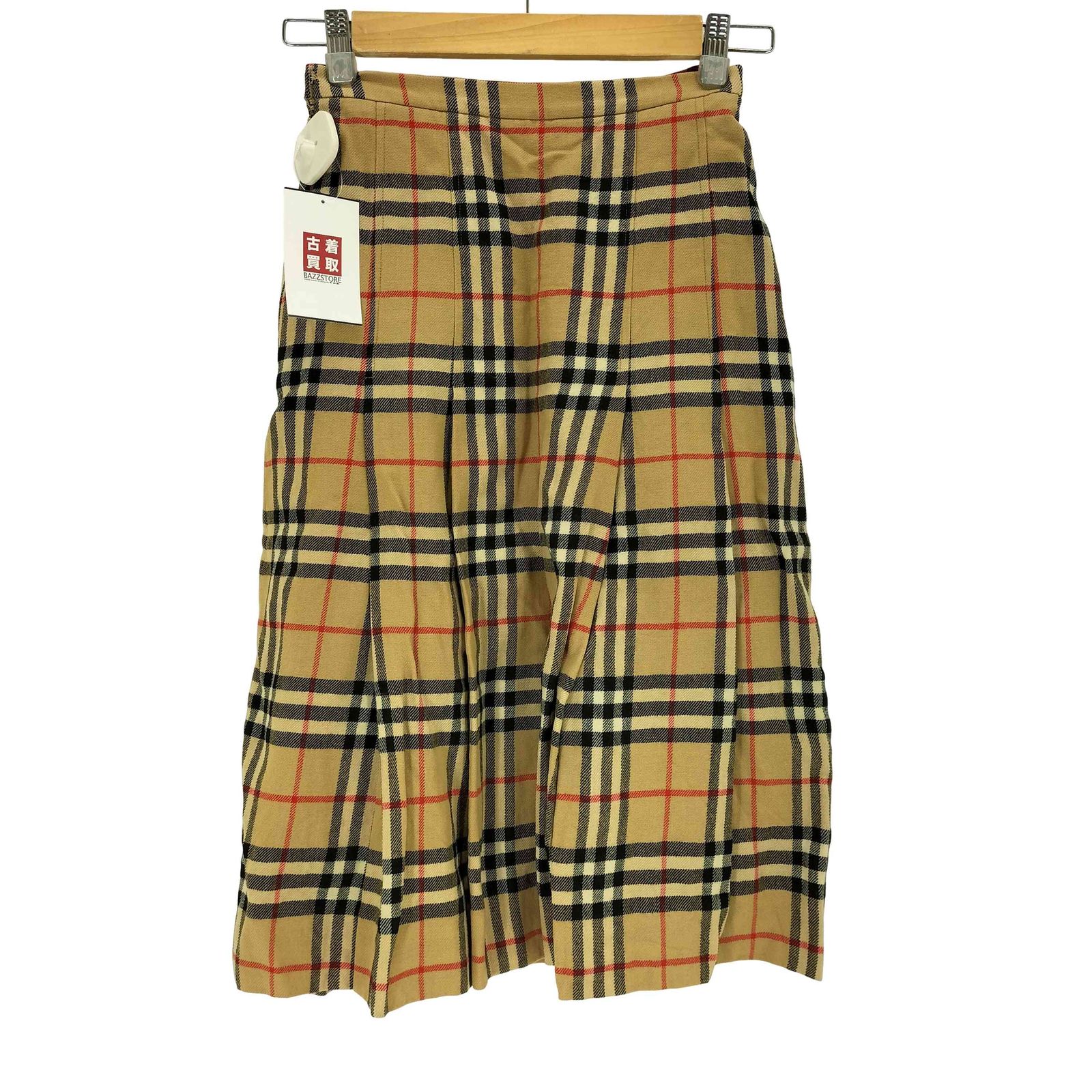 バーバリーズ バーバリーズBurberrysチェックのプリーツスカート美品 