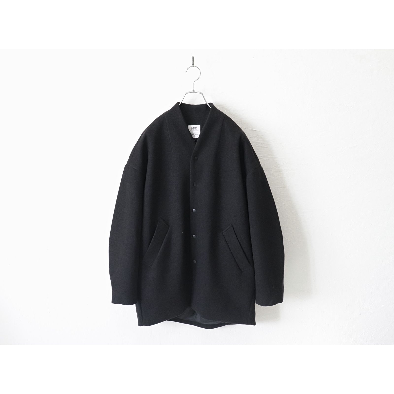 KELEN / NO COLLAR EGG JACKET 