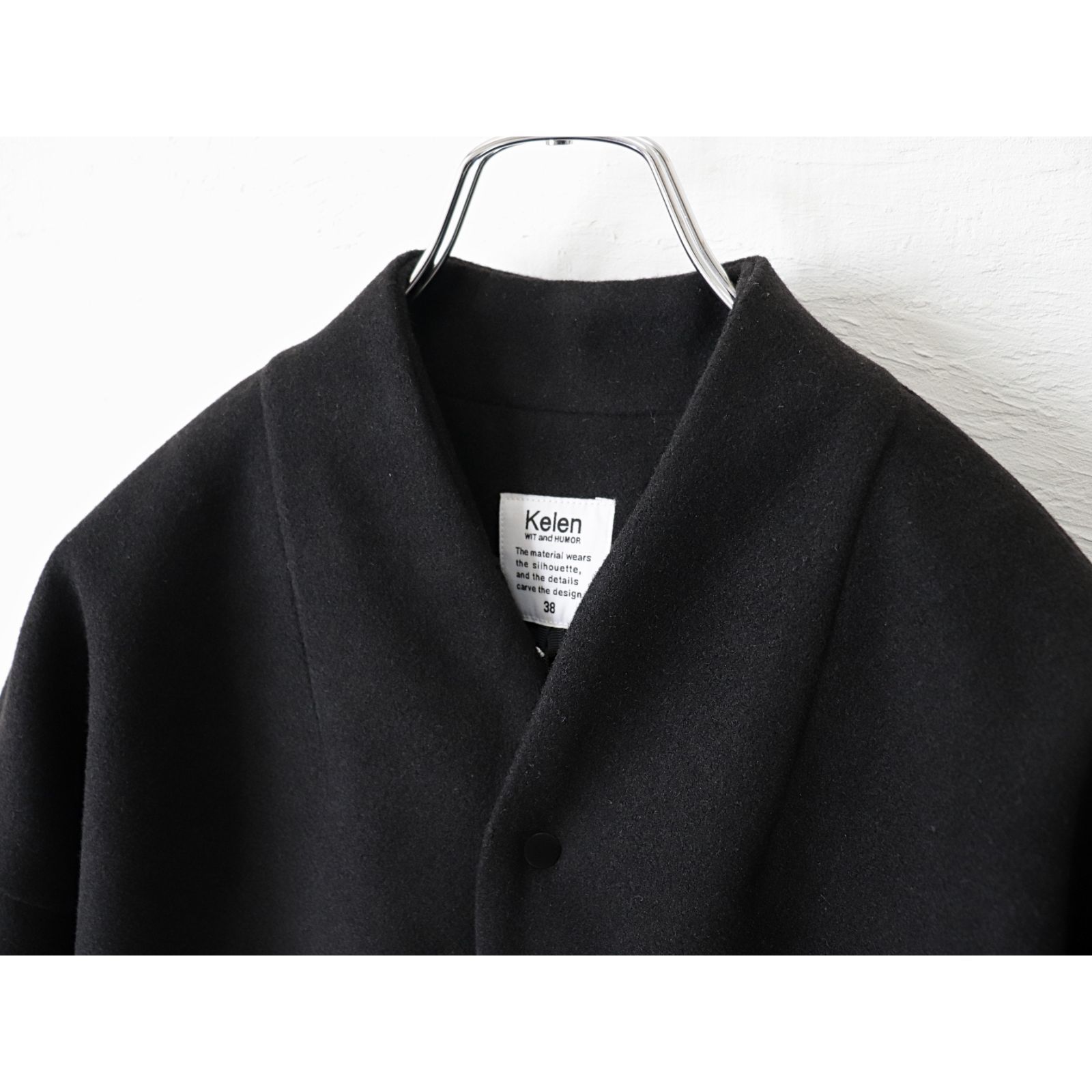 KELEN / NO COLLAR EGG JACKET 