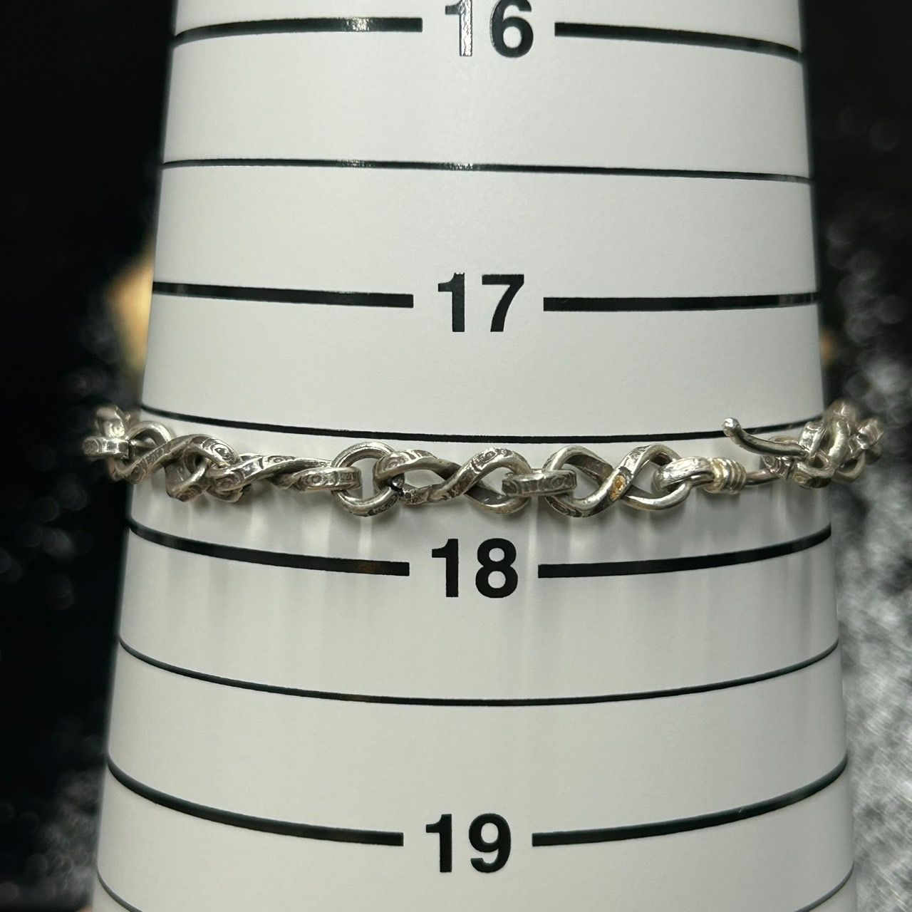新品未使用 KAREN SILVER カレンシルバー インフィニティ ブレスレット ユニセックス【a-krb002】高純度 シルバー アクセサリー