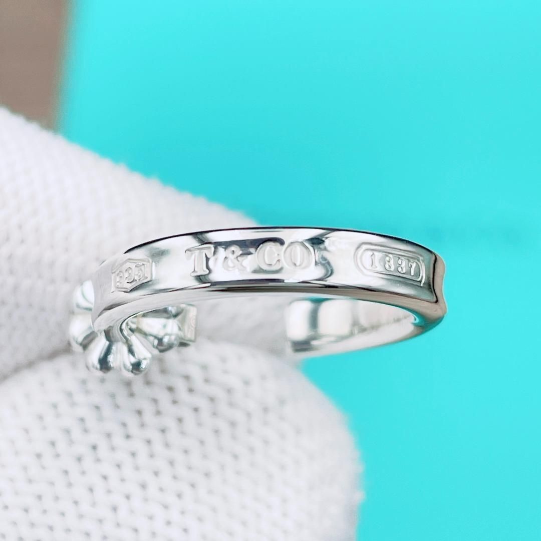 ◇ティファニー◇新品仕上済 Tiffany&Co. 1837 ナロー ピアス スモール