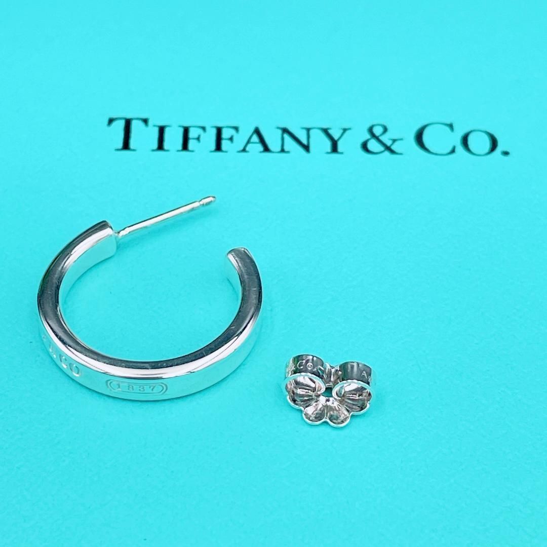 ◇ティファニー◇新品仕上済 Tiffany&Co. 1837 ナロー ピアス スモール