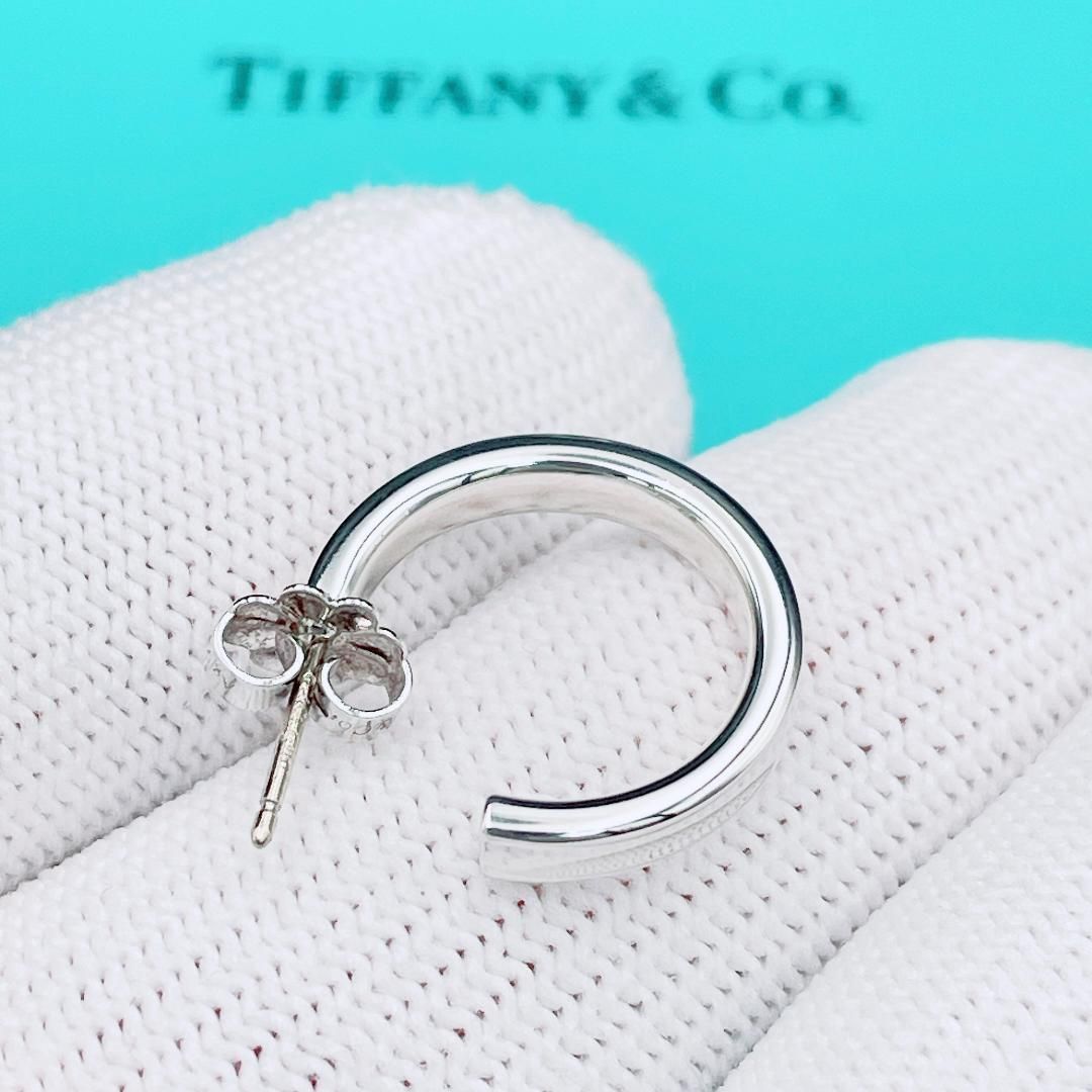 ◇ティファニー◇新品仕上済 Tiffany&Co. 1837 ナロー ピアス スモール