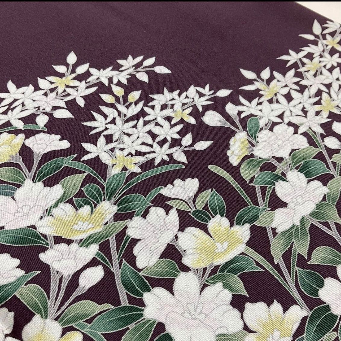 kimono+one◇kimonoarisa◇厳選◇未使用同然◇素敵な附下訪問着◇縮緬