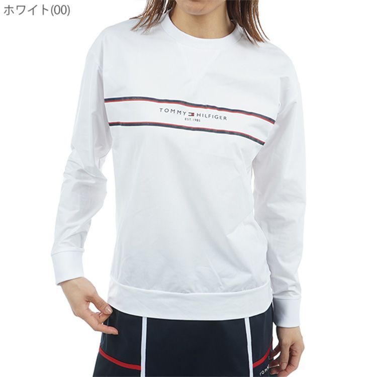 トミーヒルフィガー ゴルフ スウェットシャツ レディース 長袖 シャツ