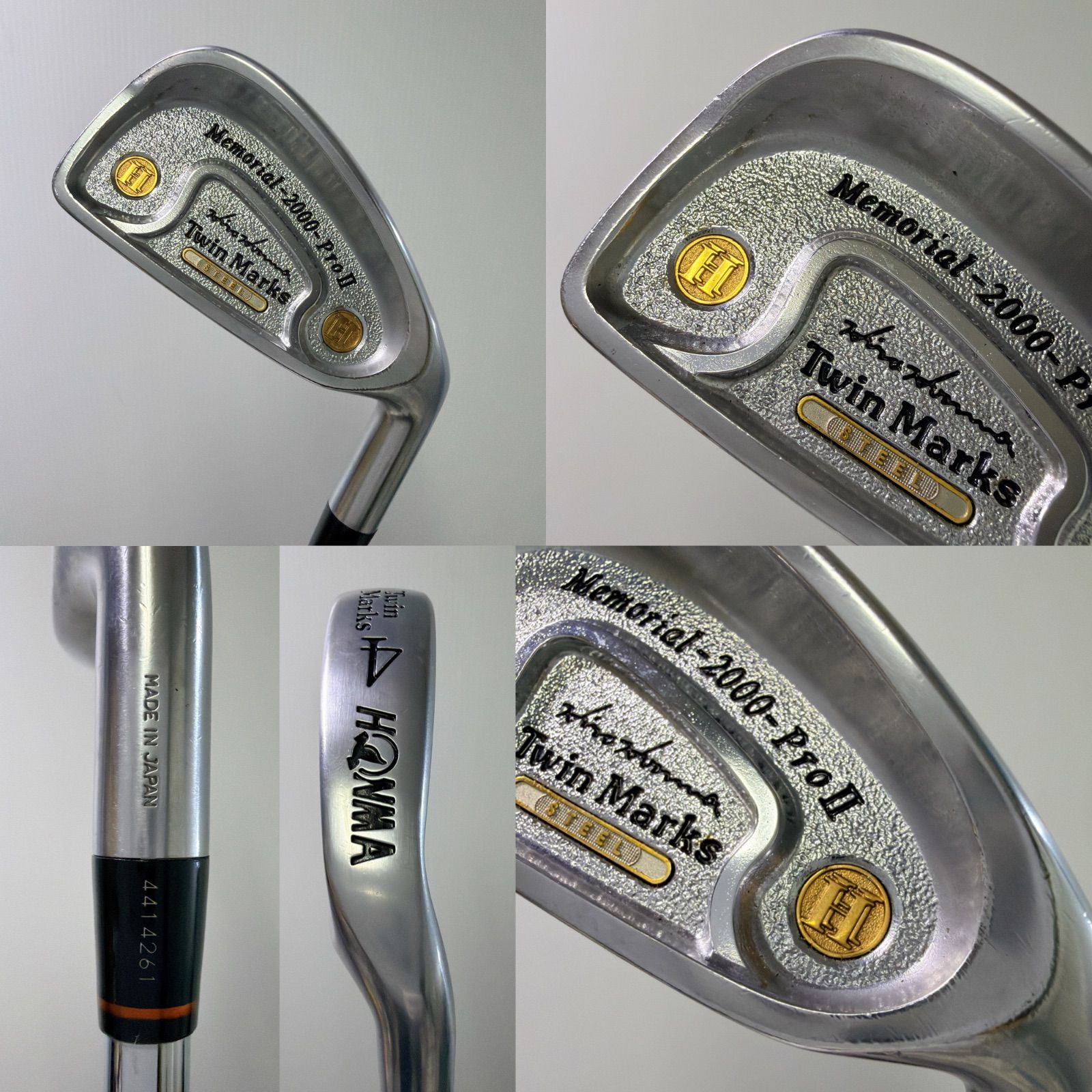 美品 HONMA Twin Marks memorial-2000 PRO2 STEEL ツインマークス