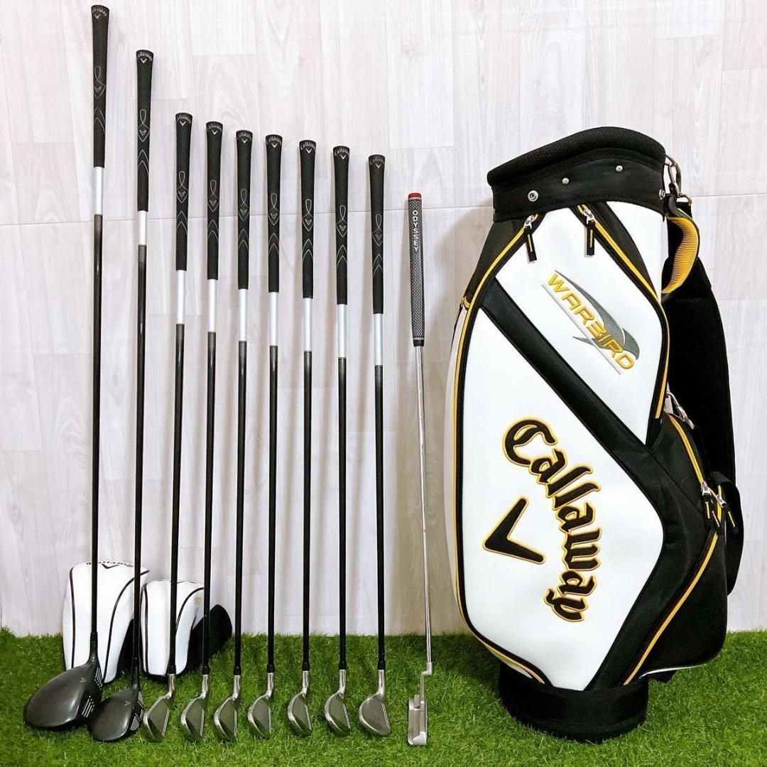 未使用バッグ キャロウェイ ウォーバード メンズゴルフセット 初心者
