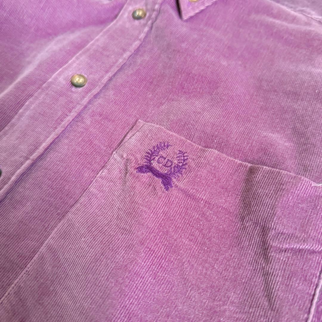 Christian Dior】1990s Corduroy 配送 L/S Shirt