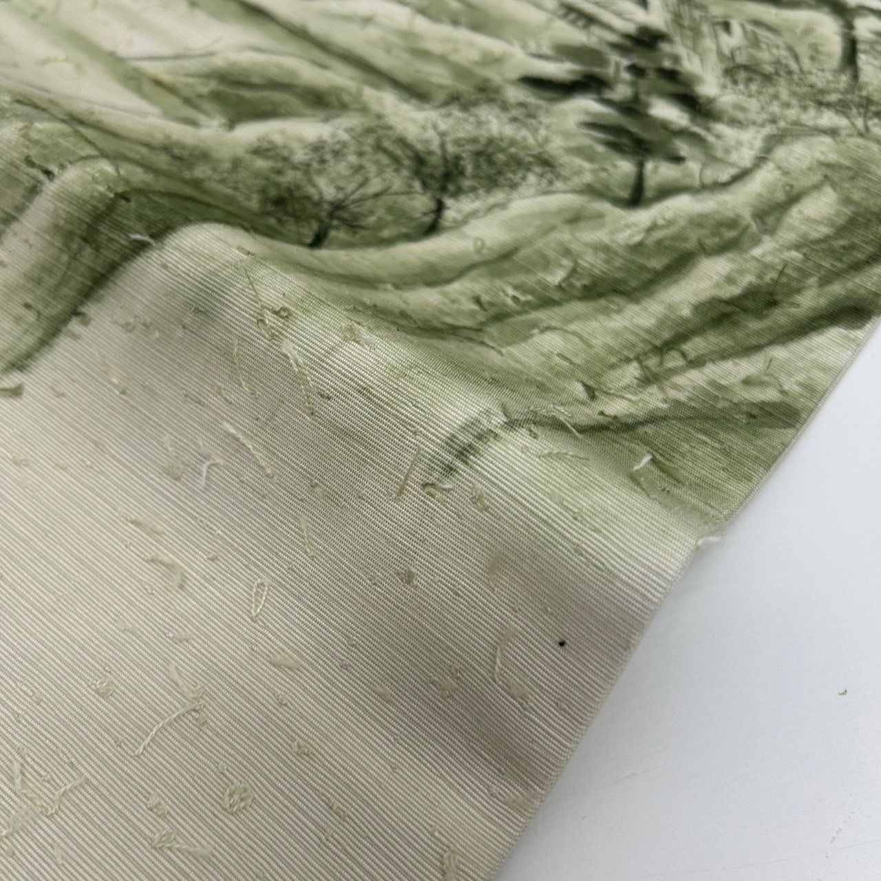 作家物 名古屋帯 髭紬 上品な染め 九寸 正絹 MA-1651 - メルカリ