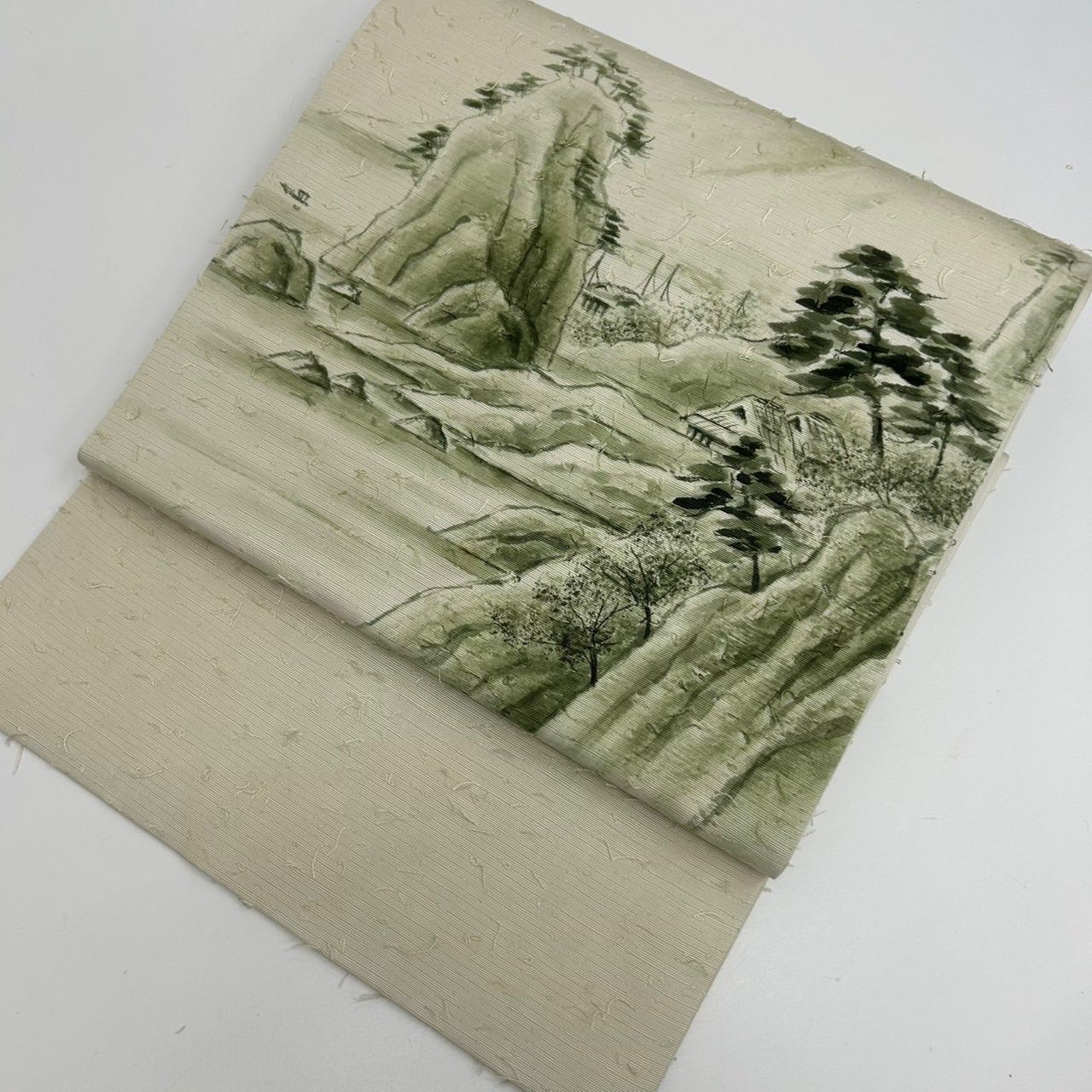 作家物 名古屋帯 髭紬 上品な染め 九寸 正絹 MA-1651 - メルカリ