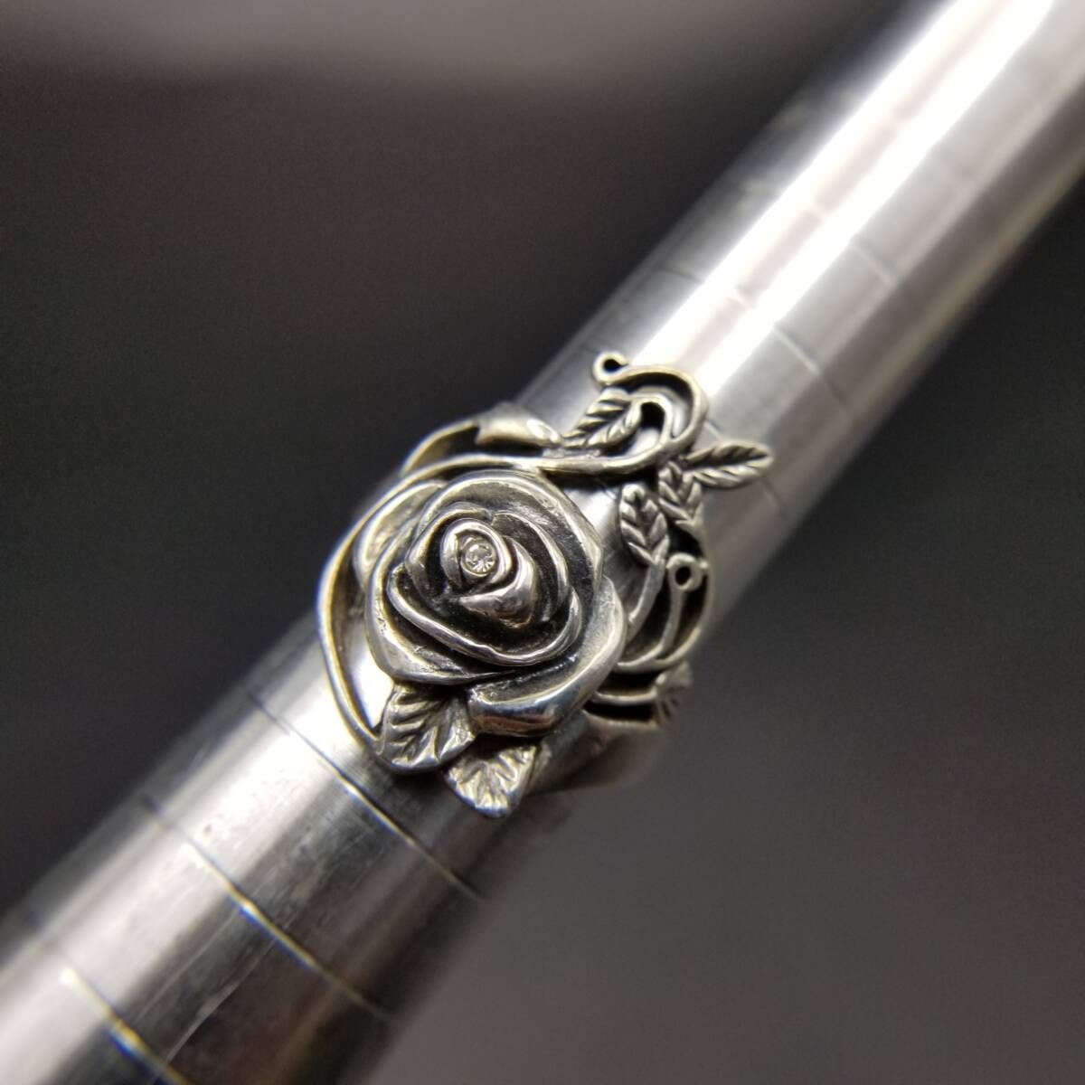 AVON RJ Graziano アールヌーヴォー 薔薇 925 シルバー ヴィンテージ 