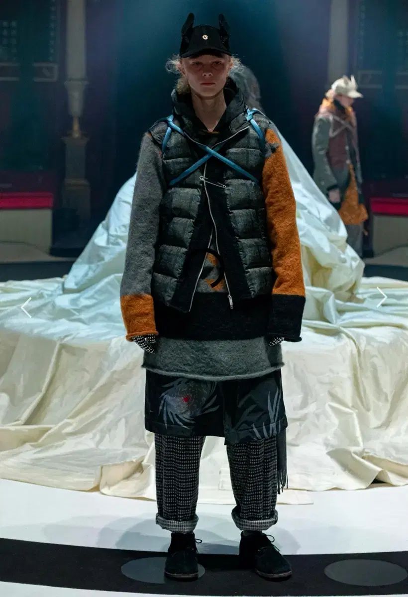 アンダーカバー 20aw 축융ウール チェック ワイドパンツ - メルカリ