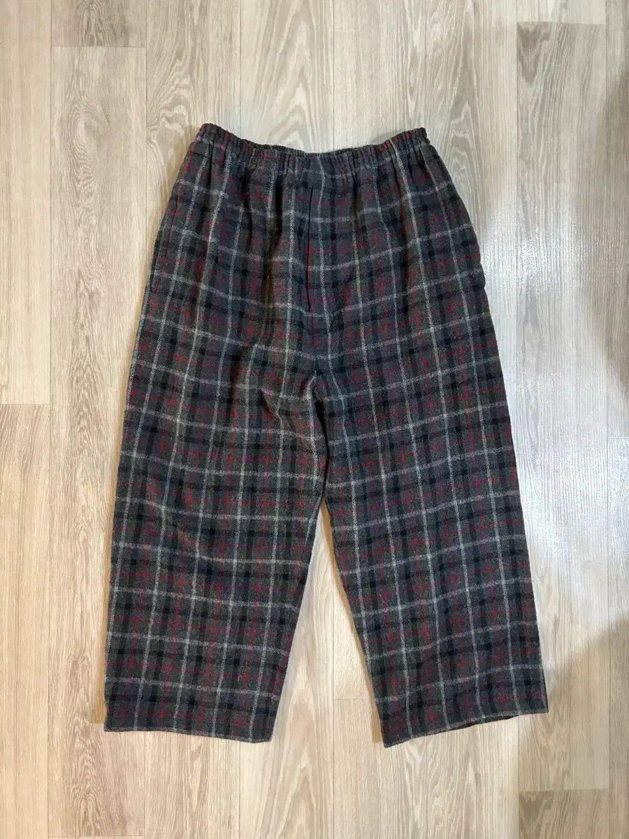 アンダーカバー 20aw 축융ウール チェック ワイドパンツ - メルカリ