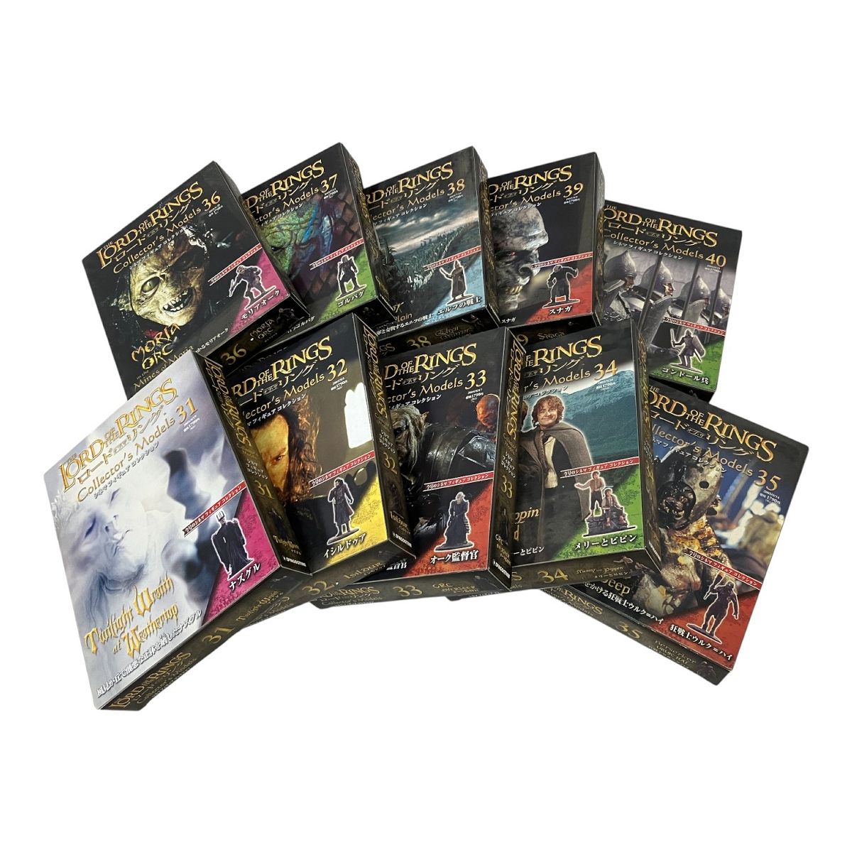 ディアゴスティーニ ロードオブザリング シネマ フィギュア コレクション 40巻 全巻セット