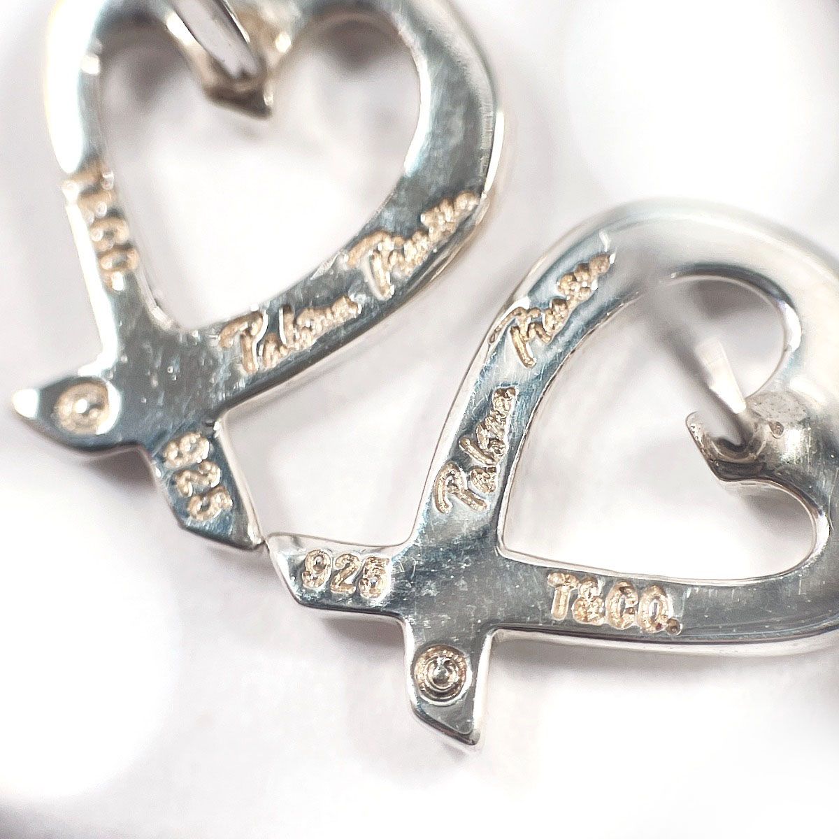 ティファニー ピアス ラビングハート パロマピカソ シルバー - メルカリ