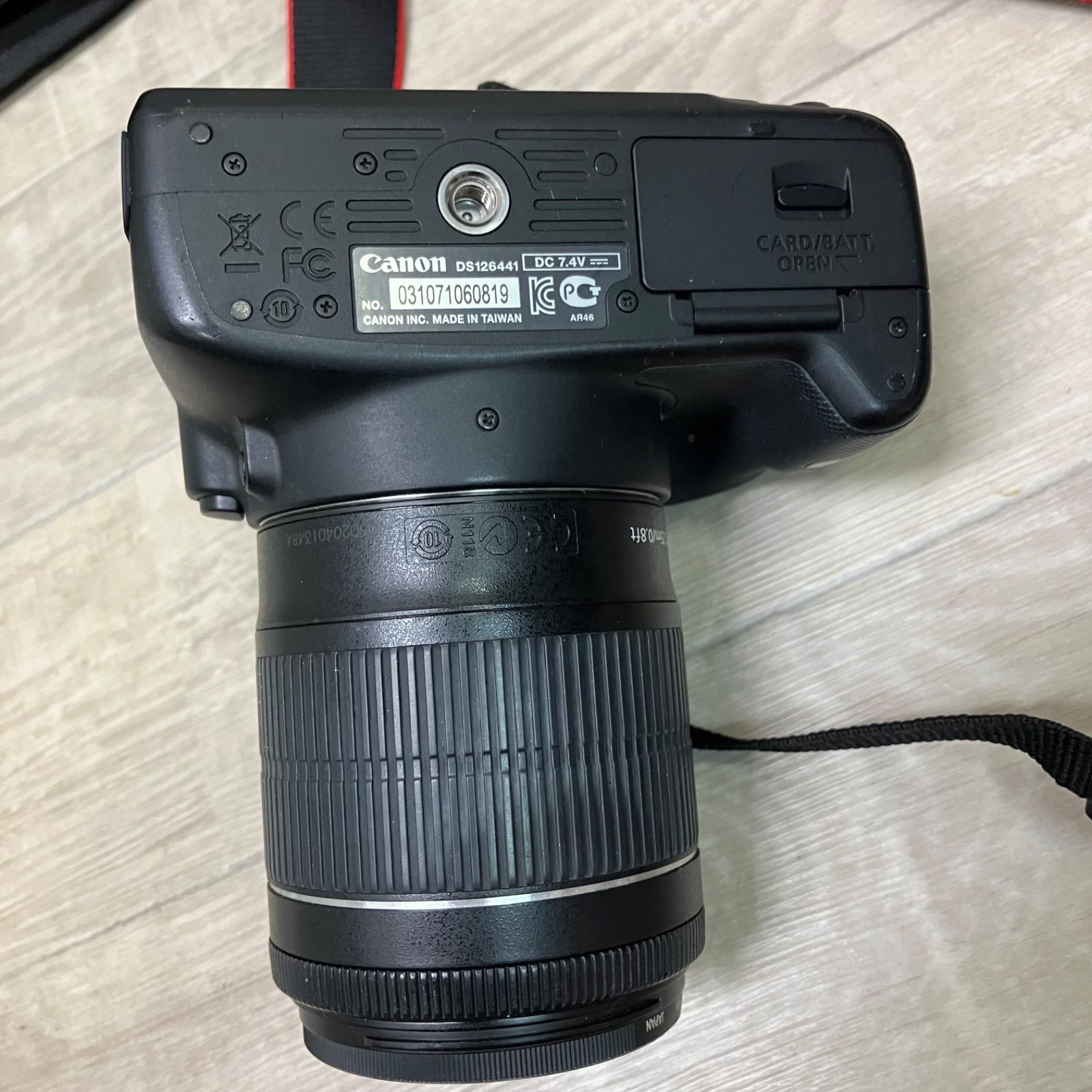 Canon EOS デジタル一眼レフカメラ 2本レンズ付き Canon EOS kiss X7 デジタル一眼レフカメラ セット【73c4152c】 - メルカリ