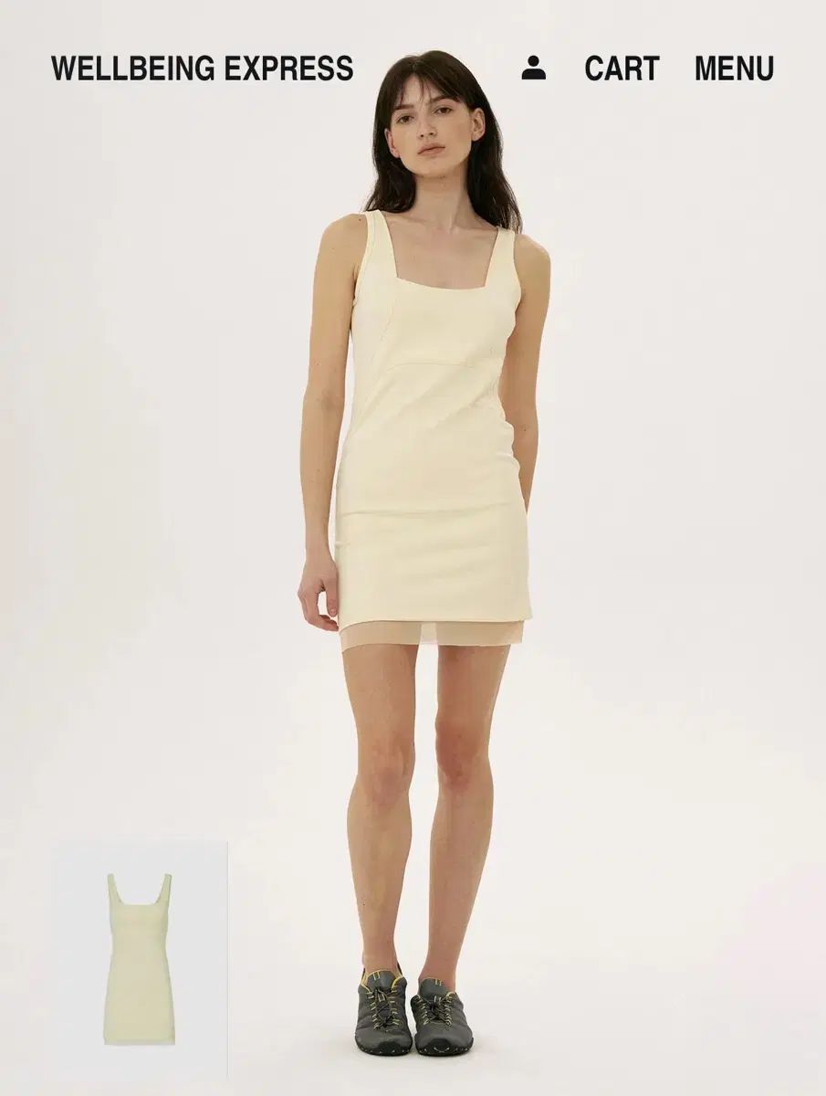ウェルビィングエキスプレス Soft Active Dress Lemon Yellow