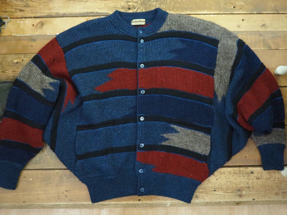 ◇70-80's ISSEY MIYAKE by ALL STYLE イッセイミヤケ 3D ニット