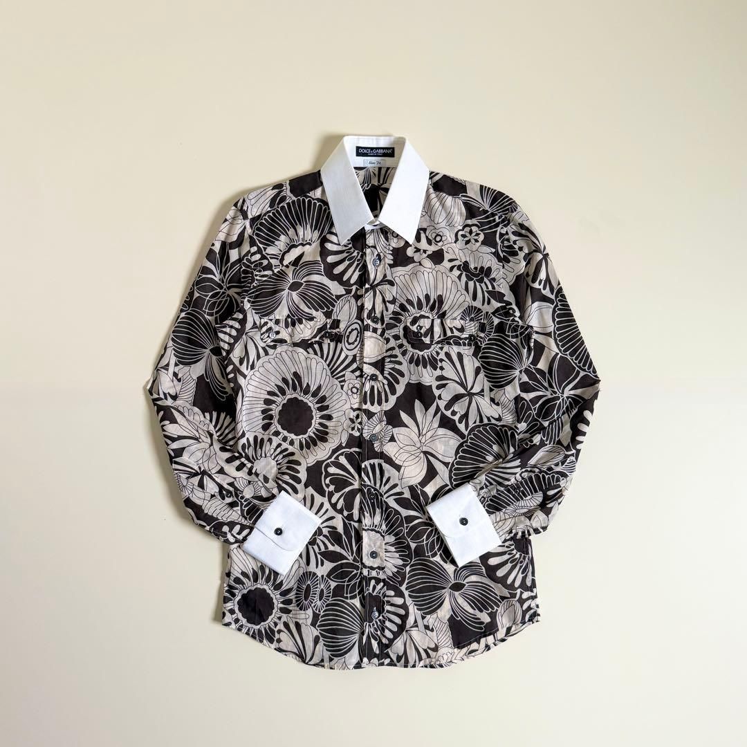 DOLCE-GABBANA 2010 s All-Pattern Shirt