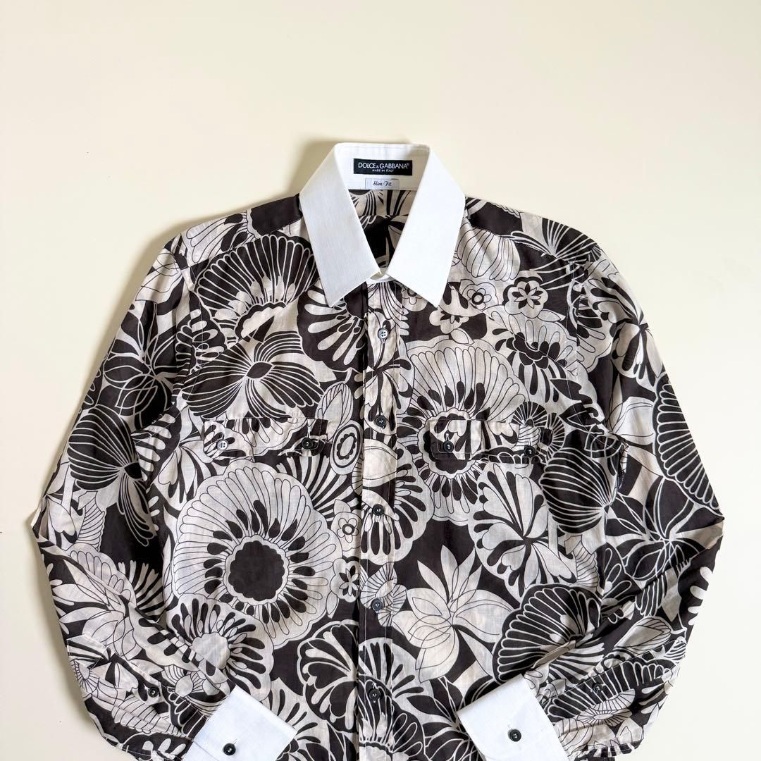 DOLCE-GABBANA 2010 s All-Pattern Shirt