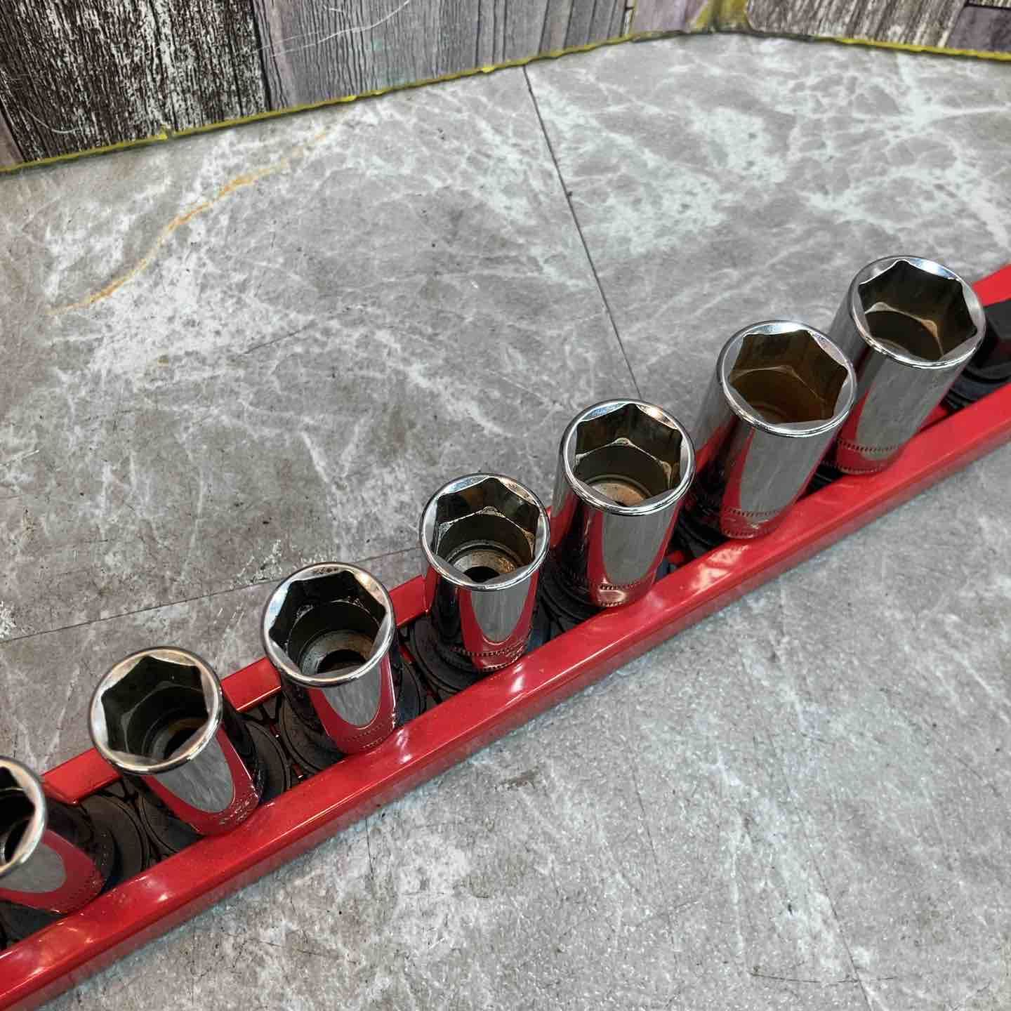  Snap-on スナップオン 3|8セミディープソケットセット FSMS 8-19 その他 ソケット