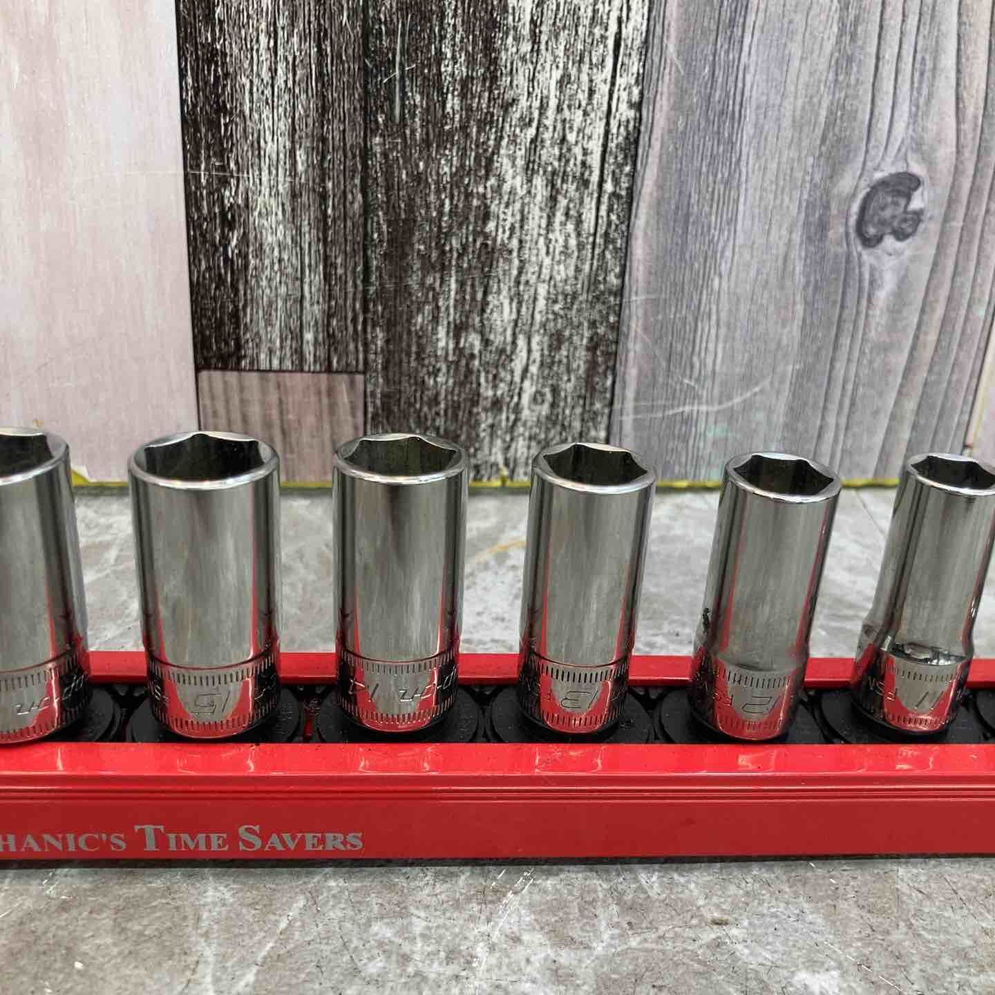 スナップオン 3|8セミディープソケットセット