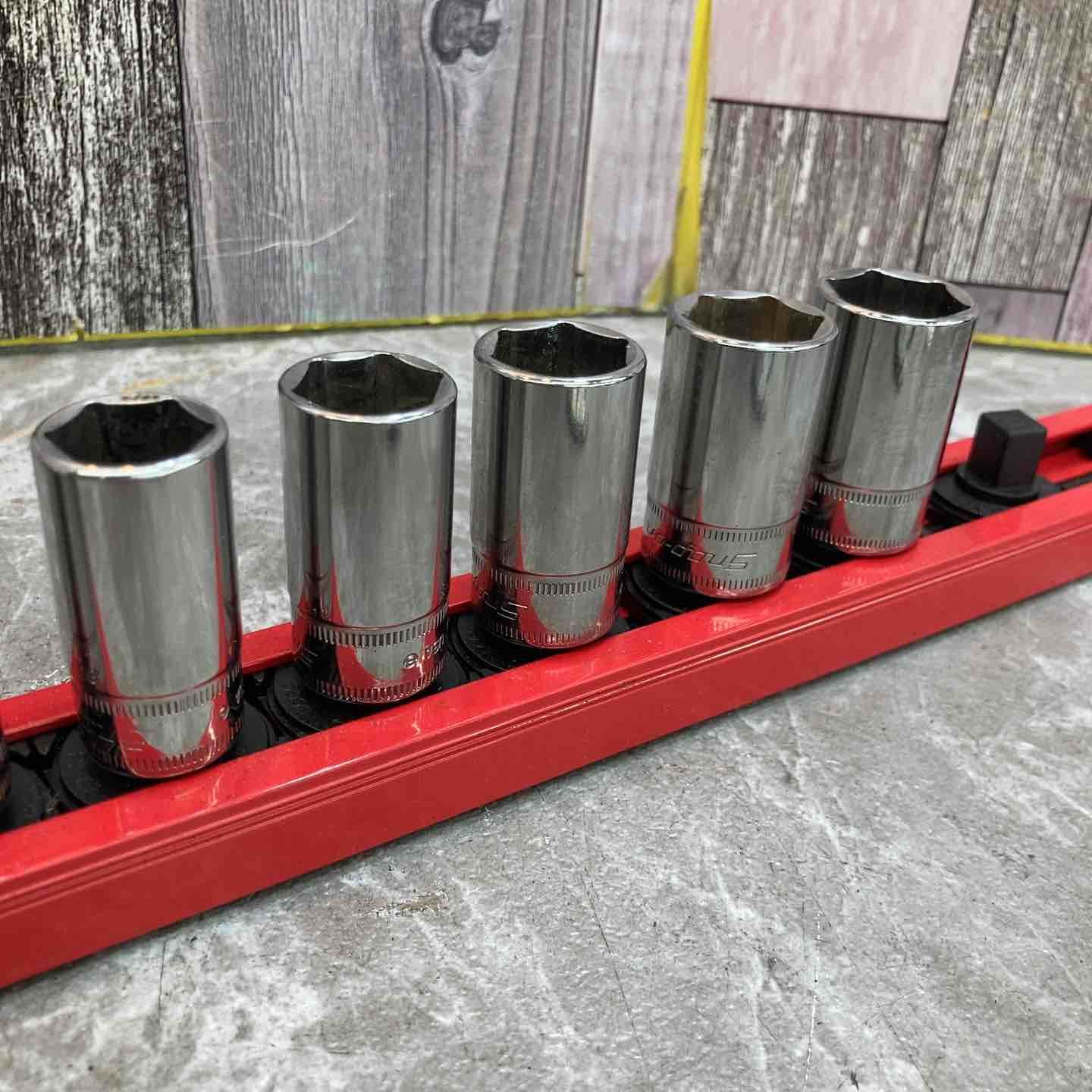 スナップオン 3|8セミディープソケットセット