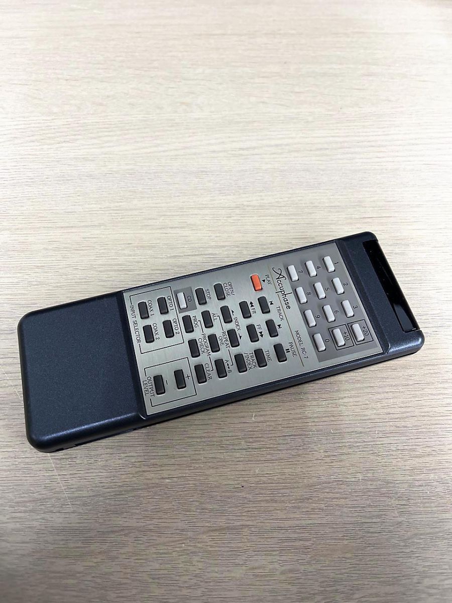 Accuphase アキュフェーズ リモコン RC-7 - メルカリ