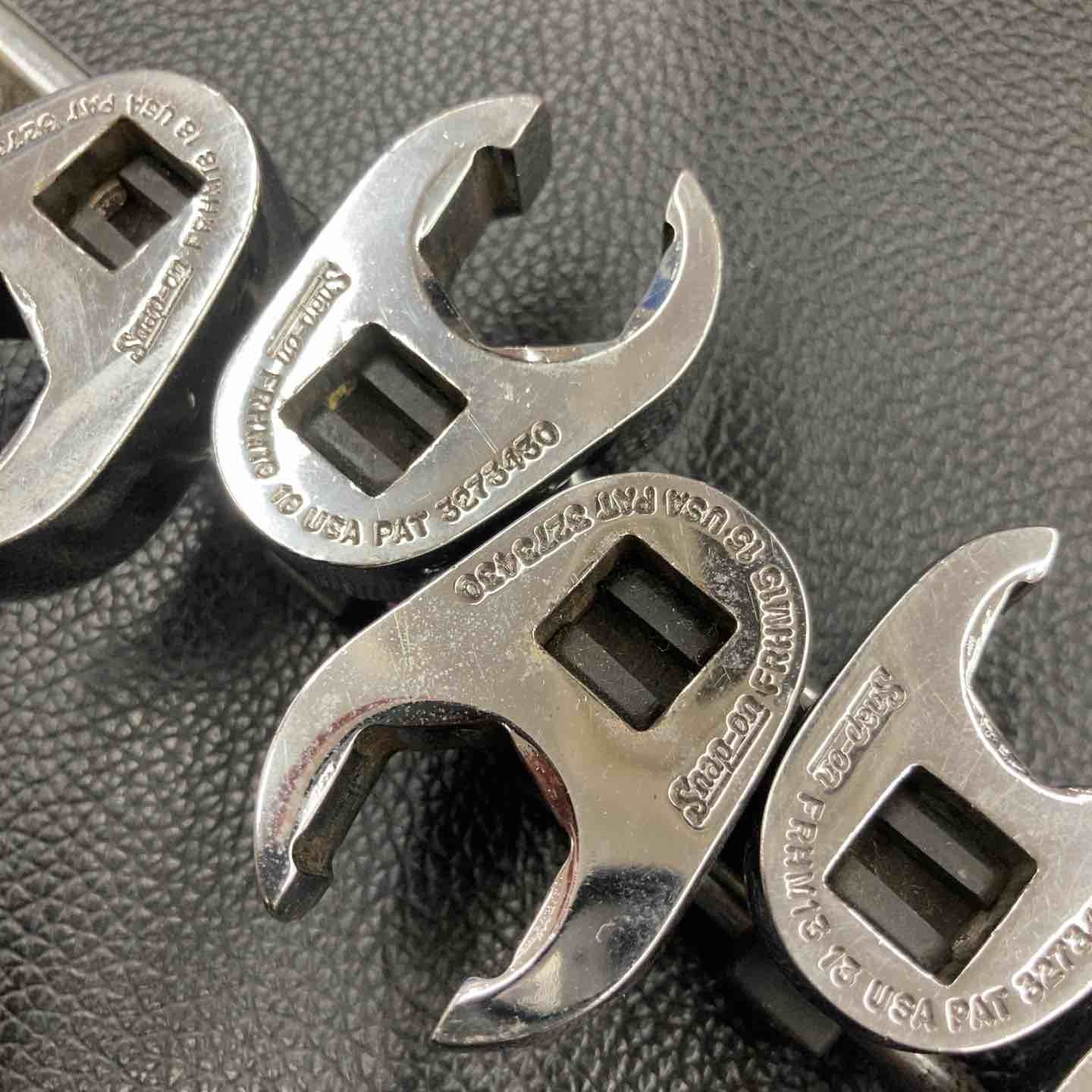  Snap-on スナップオン 3 8 フ ナットレンチ セット 11-18 ラチェットスパナ スパナ レンチ