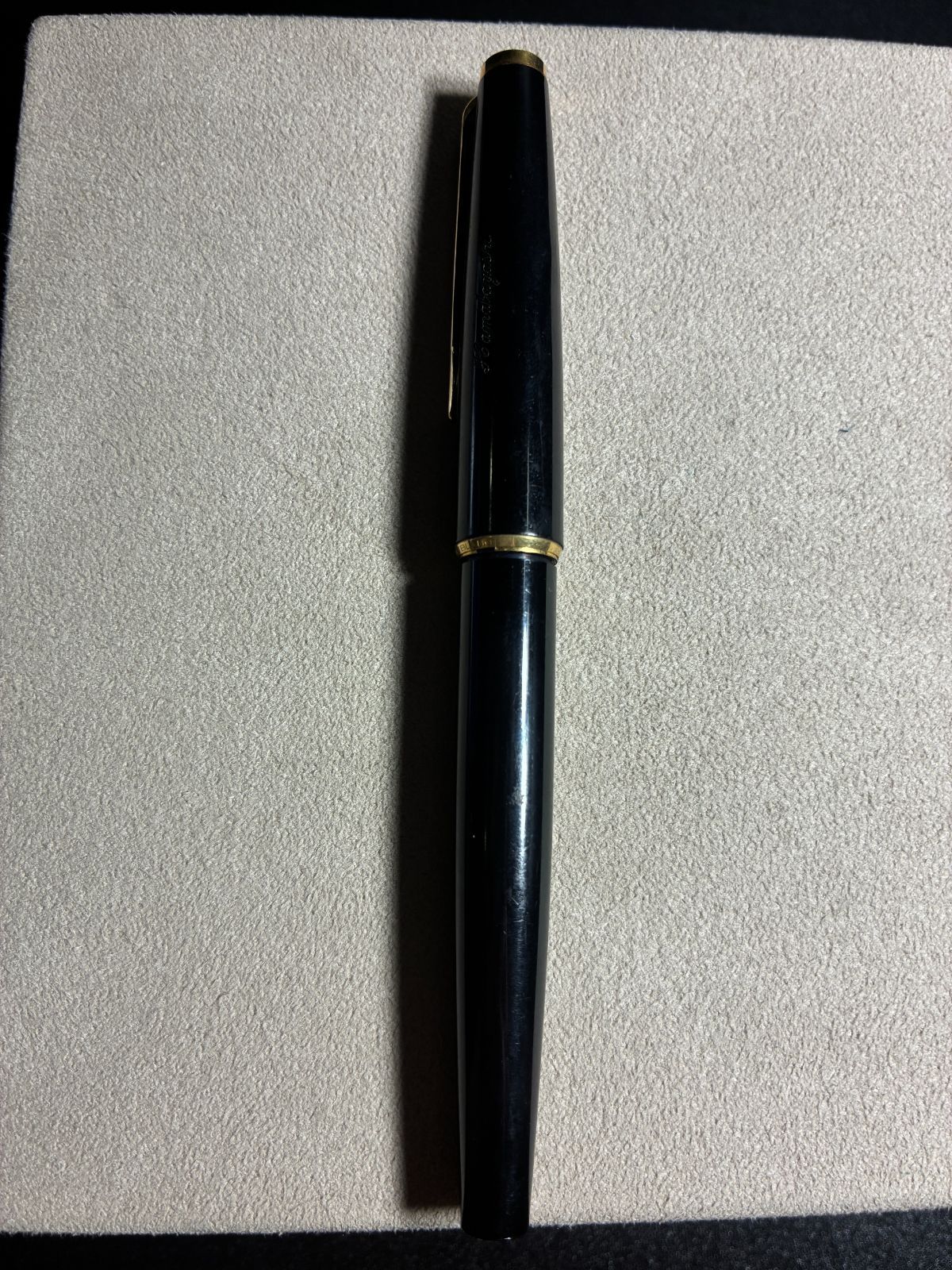 モンブラン 万年筆 ペン先585ネームペン