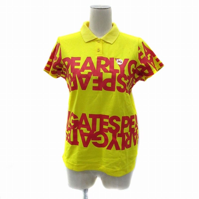 パーリーゲイツ PEARLY GATES ゴルフウエア ポロシャツ 半袖 ロゴ