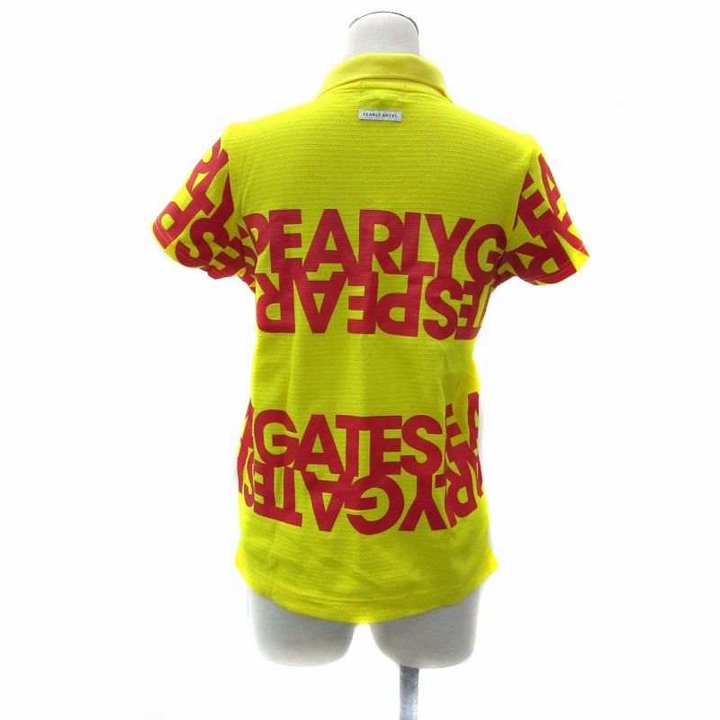パーリーゲイツ PEARLY GATES ゴルフウエア ポロシャツ 半袖 ロゴ