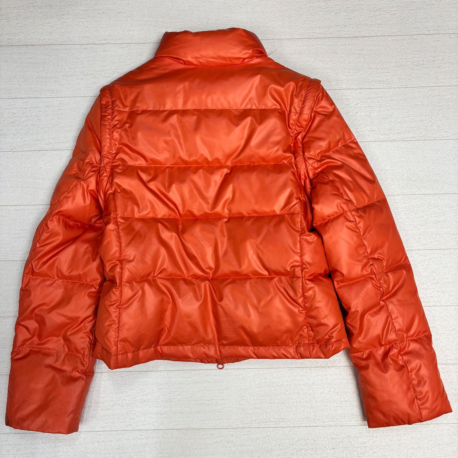 美品 MICHAEL KORS マイケルコース ダウン 2way オレンジ 4 Sサイズ 