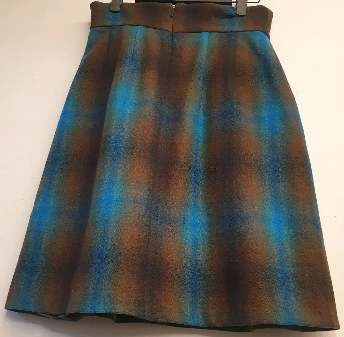 26インチ DKNY ウール Aライン スカート