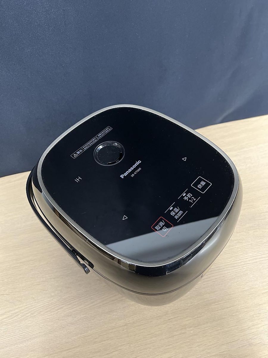 Panasonic パナソニック IH ジャー 炊飯器 3 5合炊き SR KT 060 製 ブラック 家電