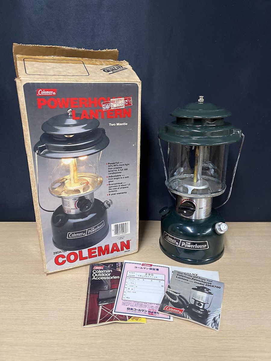 Coleman コールマン パワーハウス 2マントル ランタン グローブなし