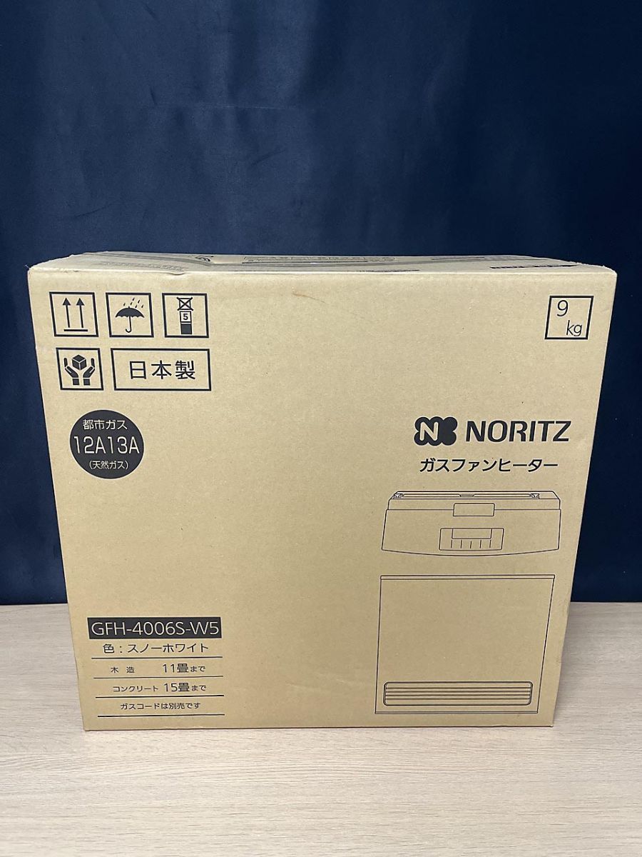 NORITZ ノーリツ ガスファンヒーター 都市ガス12 A 13 A用 GFH-4006 S-W 5
