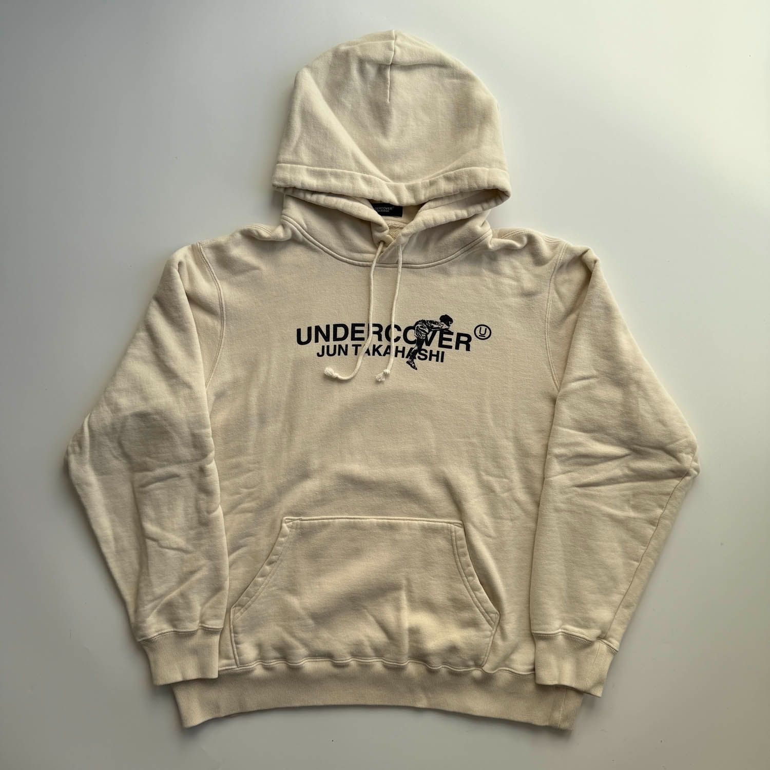 UNDERCOVER フーディー クリーム色サイズ3