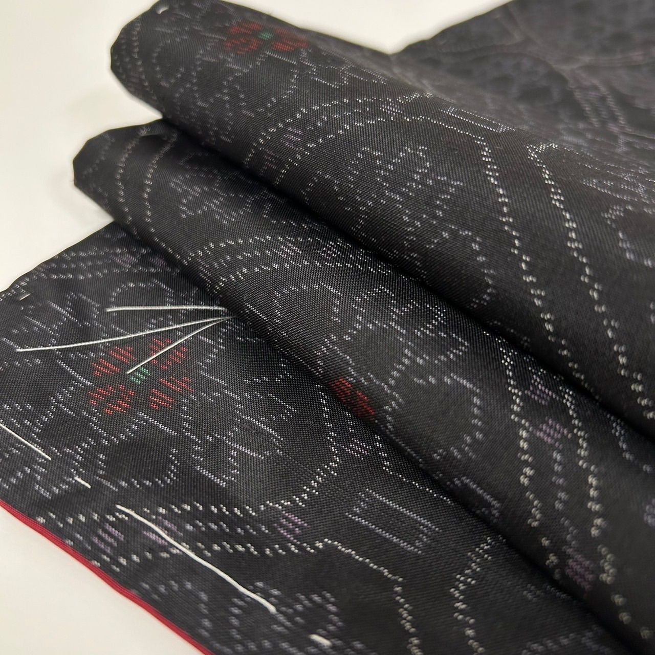 本場大島紬 横双 素敵な絣柄 正絹 着物 MK-1663 - メルカリ