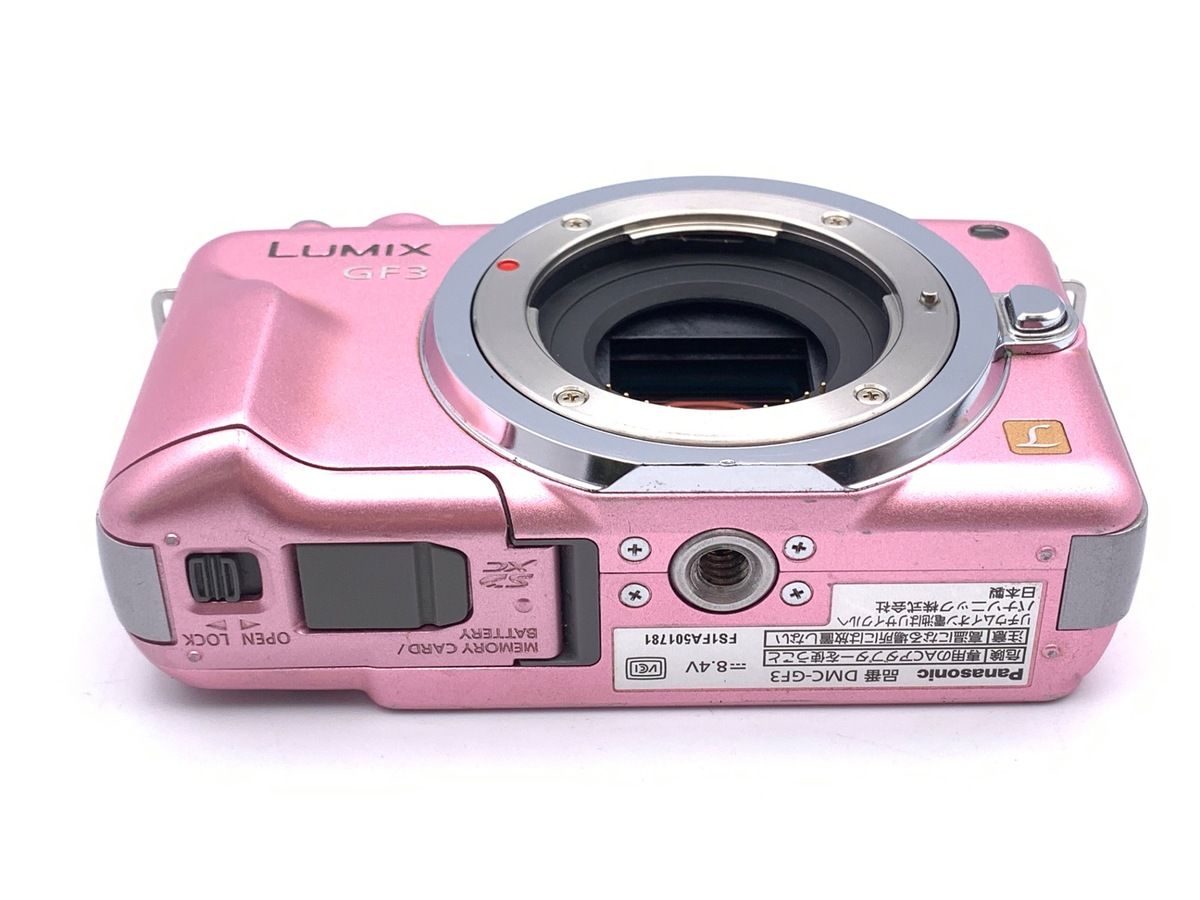 中古】 【並品】 パナソニック DMC-GF3 ボディ フェアリーピンク