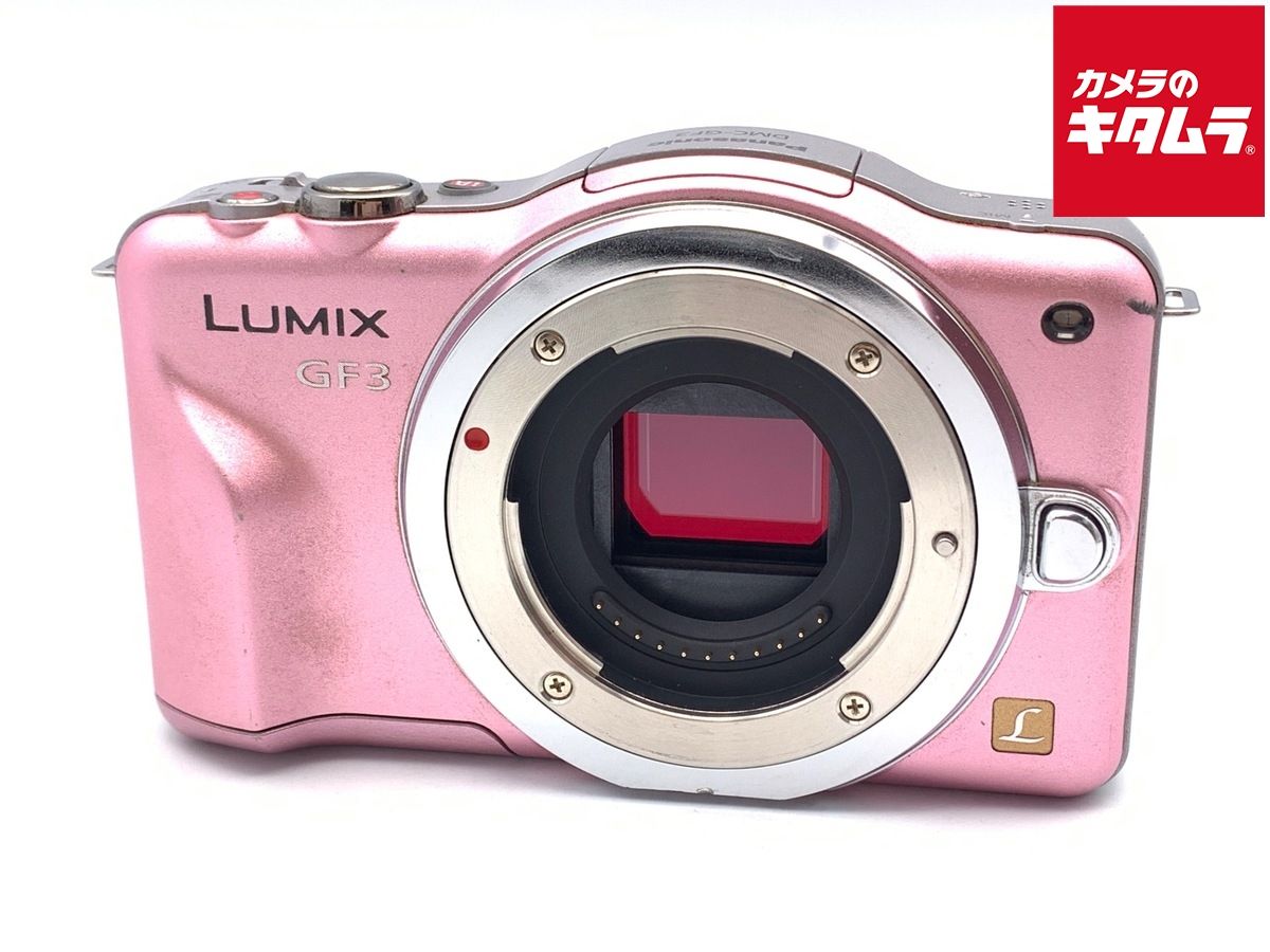 中古】 【並品】 パナソニック DMC-GF3 ボディ フェアリーピンク