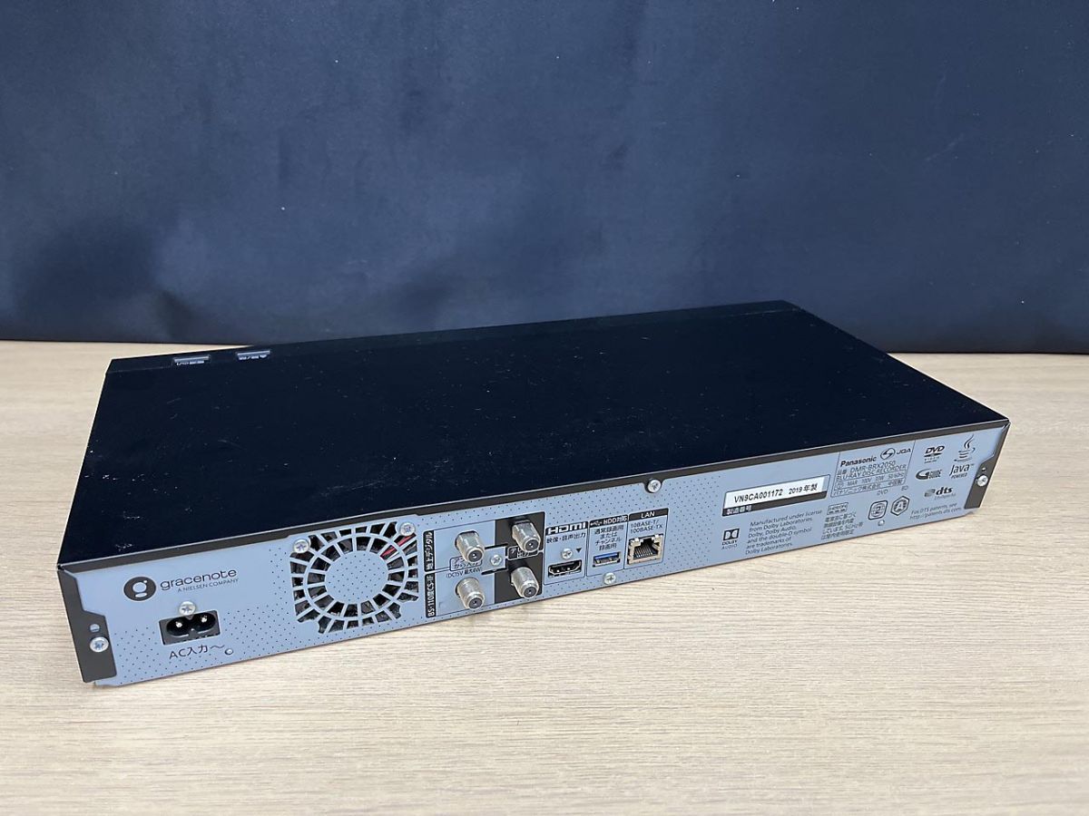 現状品 Panasonic パナソニック ブルーレイレコーダー DMR-BRX2050