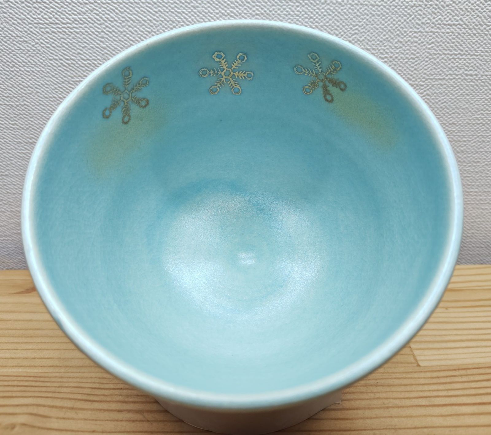 逢絢亭・新品】茶道具 茶碗 京焼 ツリーと雪だるまの絵 水出宋絢 紙箱