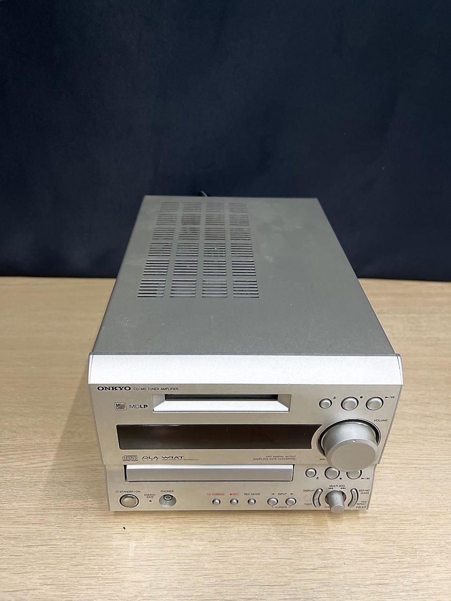 推奨の逸品】ONKYO CD/MD チュナーアンプ FR-X7 リモコン付き Amazon