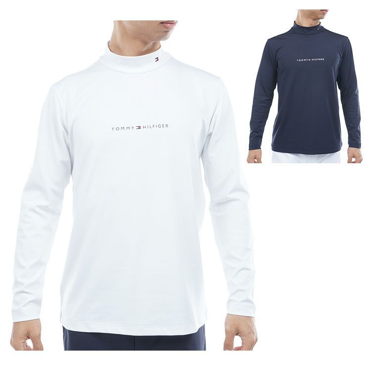 トミーヒルフィガー ゴルフ モックシャツ メンズ 長袖 シャツ モック