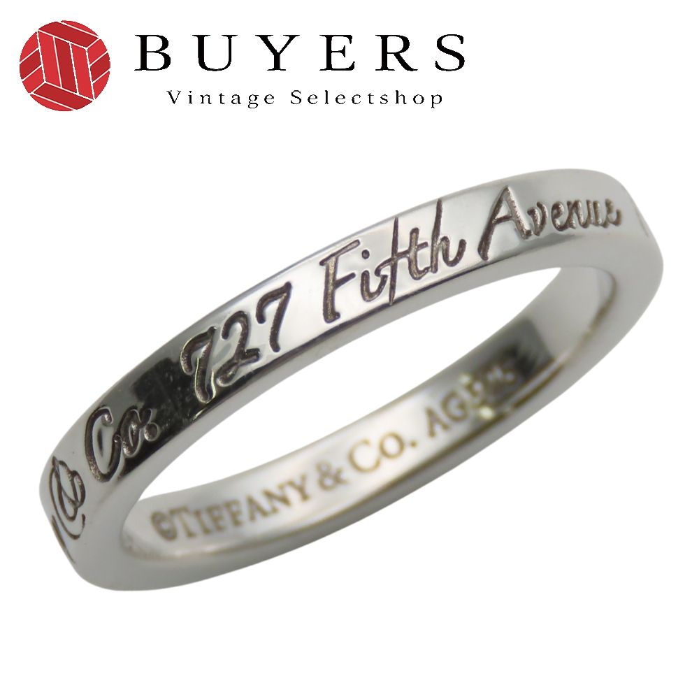 中古】 ティファニー リング・指輪 ノーツナロー ニューヨーク